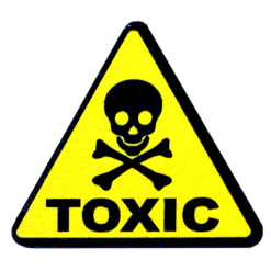Значок сувенирный Токсичное вещество Ядовитые вещества